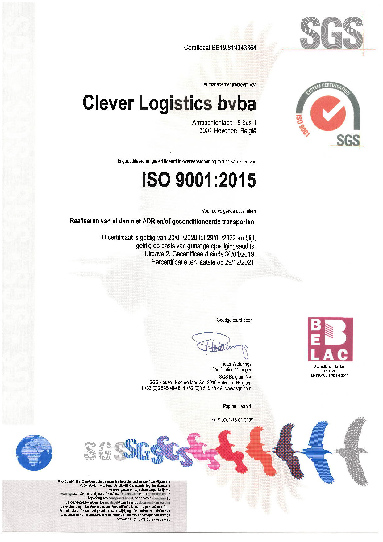 ISO 9001: kwaliteit als vaste standaard